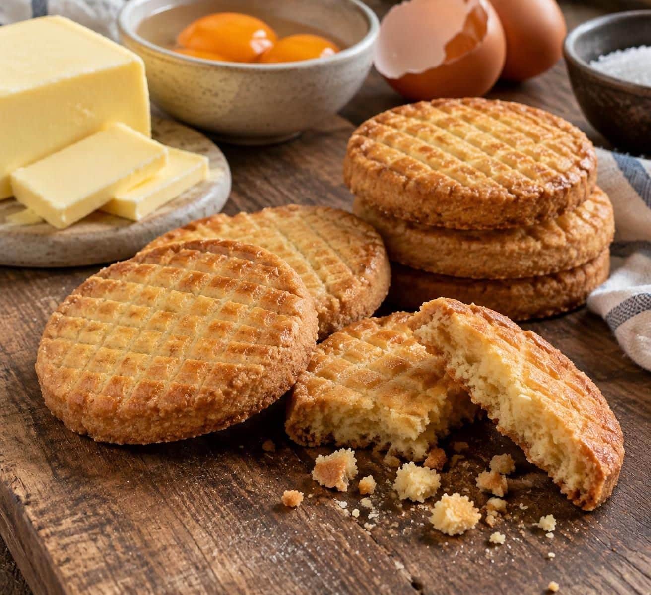 découvrez comment réussir des sablés bretons au beurre demi-sel : une recette facile pour obtenir des biscuits dorés, friables et délicieusement fondants.