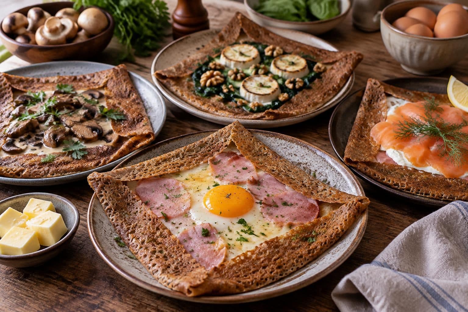 découvrez des idées de garnitures gourmandes pour varier vos galettes bretonnes : des recettes savoureuses, classiques ou originales, pour régaler toute la famille.