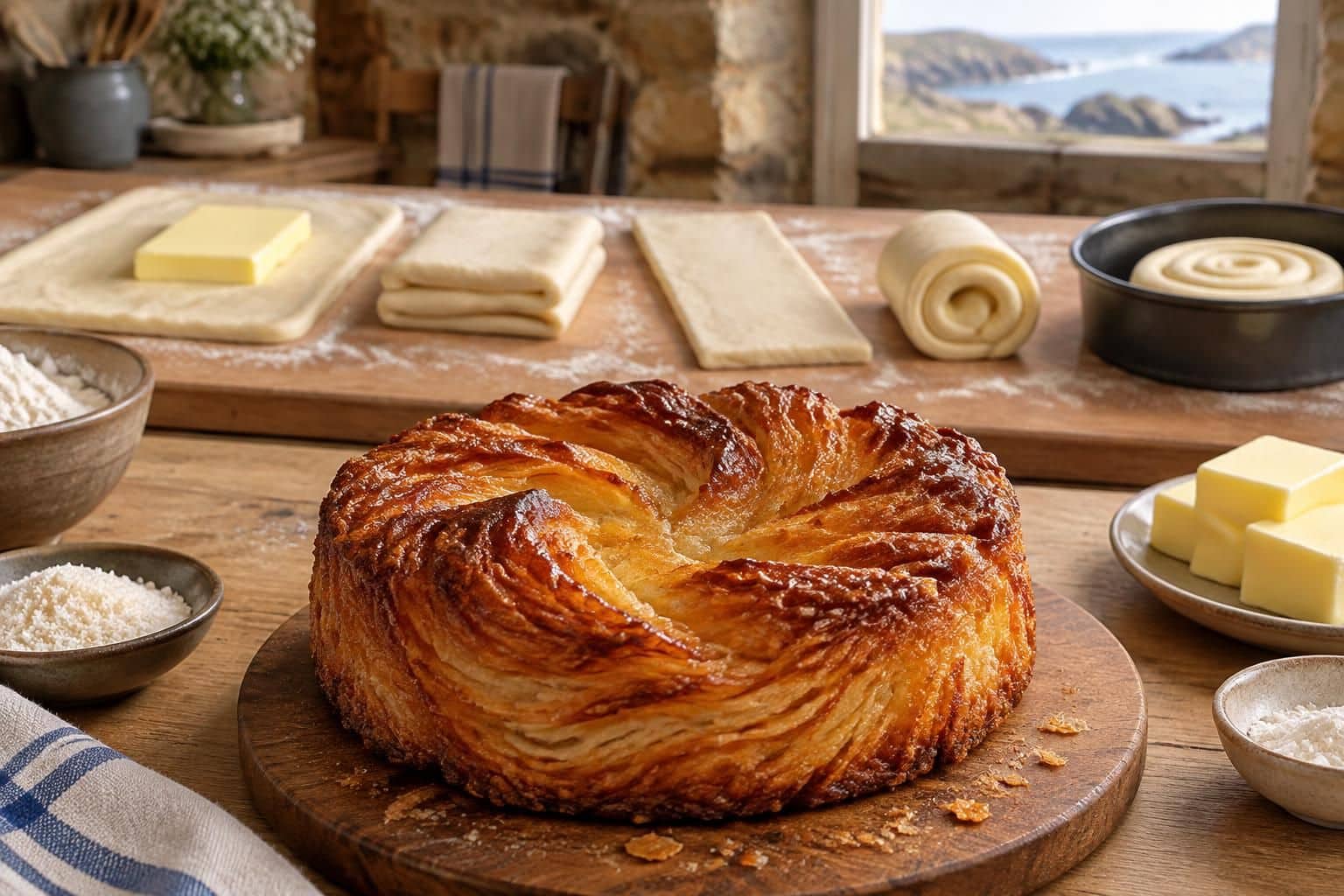 découvrez les étapes clés pour réussir un kouign-amann traditionnel : une pâte feuilletée, du beurre et du sucre pour un gâteau breton doré et croustillant.
